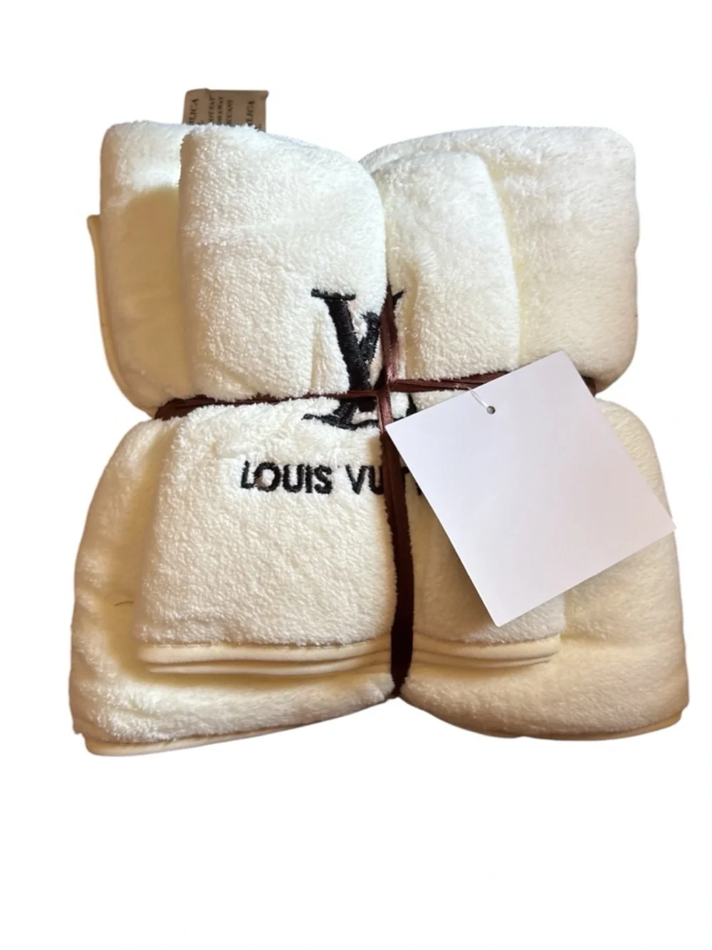 Fashion Plush Bath Towel Set